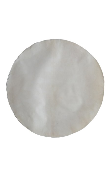 Peau de chèvre blanchie - Peau pour tambour djembé