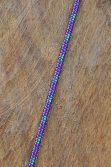 Drisse djembé Ø4 mm violette / verte - Corde pour djembe tambour