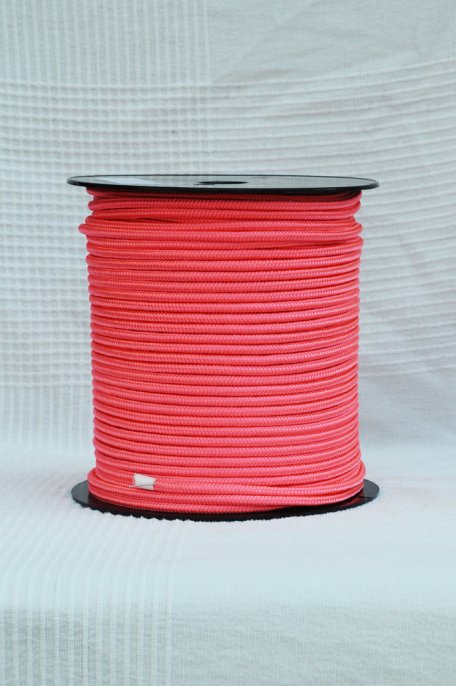 Drisse djembé Ø5 mm rose fluo - Corde pour djembe tambour