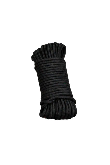 Drisse Ø4 mm noir pour tambour djembé