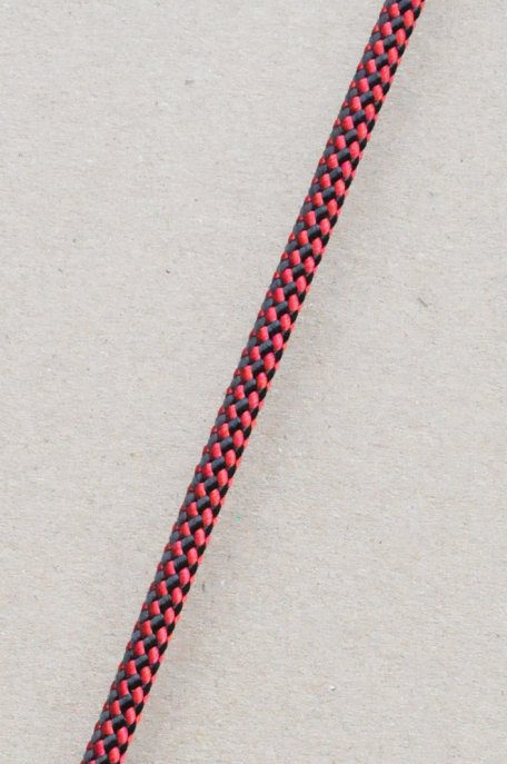 Drisse djembé Ø5 mm (damier, rouge / noir, 100 m) - Corde pour djembe tambour