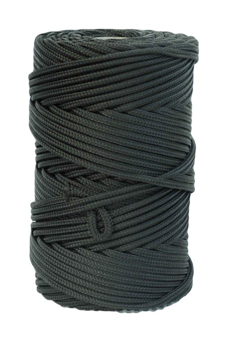 Corde tressée djembé Ø6 mm noire - Corde pour djembe tambour