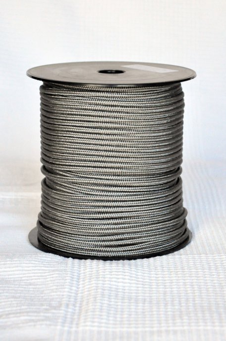 Drisse djembé Ø5 mm gris acier - Corde pour djembe tambour
