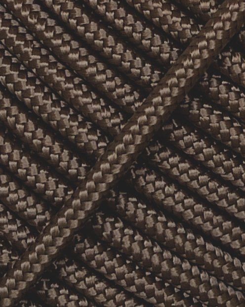 Corde tambour djembé renforcée PES 5 mm Moka 100 m