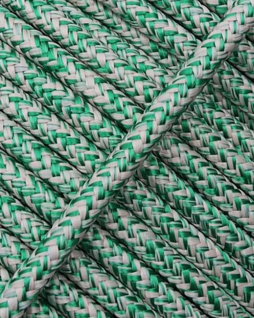 Corde renforcée pour tambour djembé 5 mm Beige / Vert 100 m