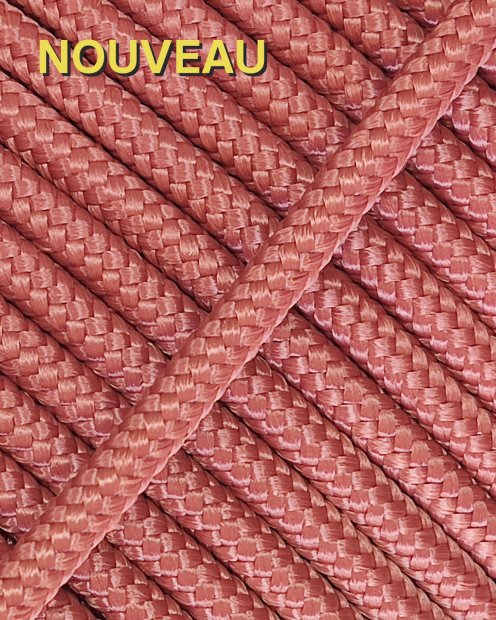 Corde tambour djembé renforcée PES 5 mm Brique 100 m