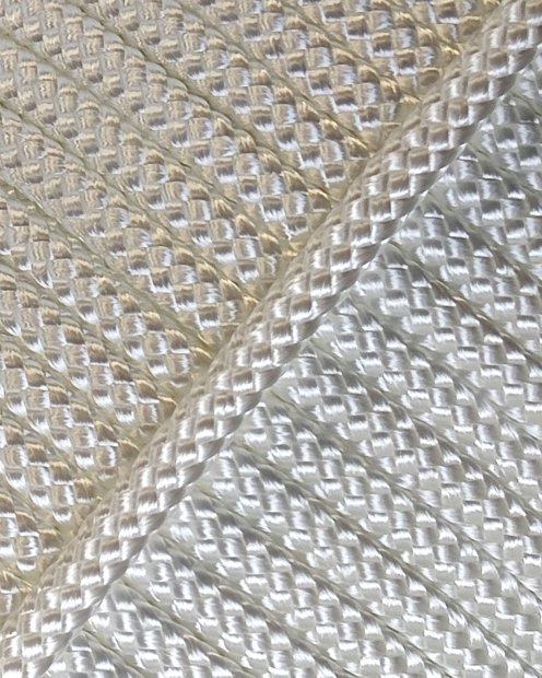 Corde djembé creuse PES 5 mm Écru 100 m