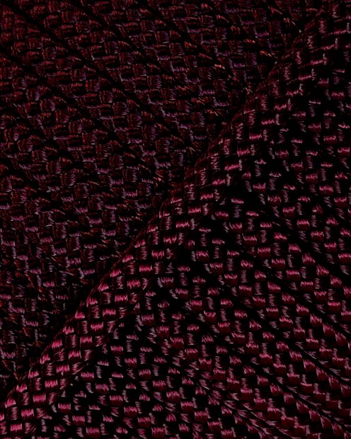 Corde djembé creuse PES 6 mm Bordeaux 20 m
