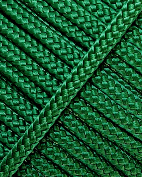 Corde djembé creuse PES 6 mm Vert 20 m