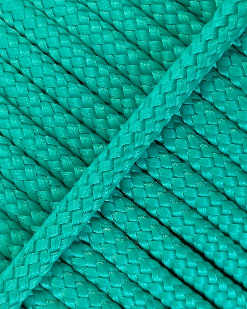Corde tambour djembé creuse PES 4 mm Vert émeraude 100 m