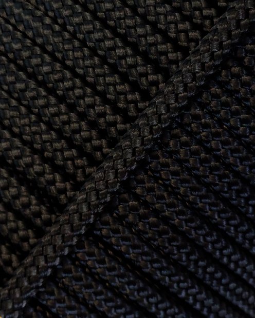 Corde tambour djembé creuse PES 6 mm Noir 100 m