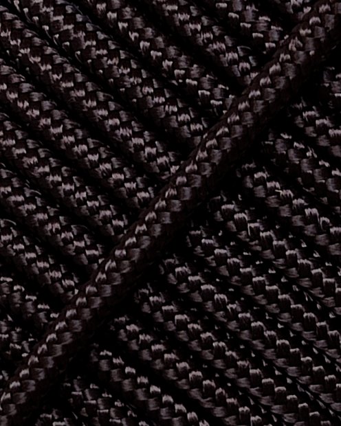 Corde tambour djembé renforcée PES 5 mm Ébène 20 m