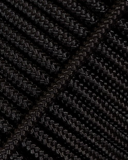 Corde tambour djembé renforcée PES 4 mm Noir 10 m