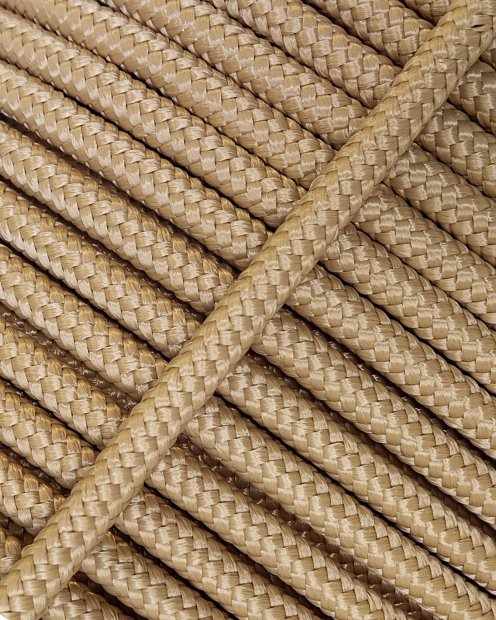 Corde tambour djembé renforcée PES 5 mm Beige 20 m