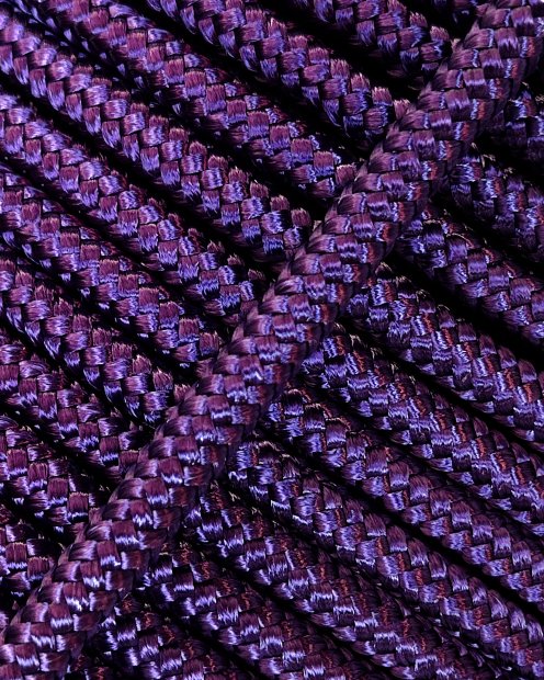 Corde tambour djembé renforcée PES 5 mm Violet 20 m