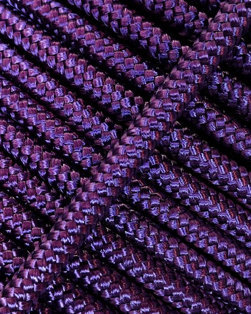 Corde tambour djembé renforcée PES 5 mm Violet 20 m