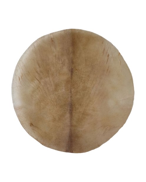 Peau de cerf rasée épaisse pour tambour chamanique XL