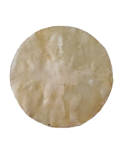 Peau de veau dépilée fine pour tambour djembé M