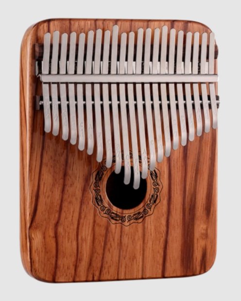 Meilleur kalimba Top creux 21 lames Palissandre rouge