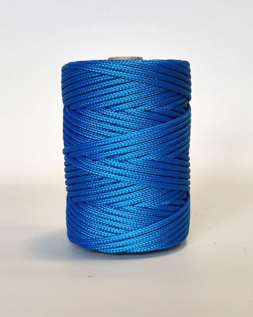 Corde creuse tambour djembé PA 5 mm Bleu 105 m
