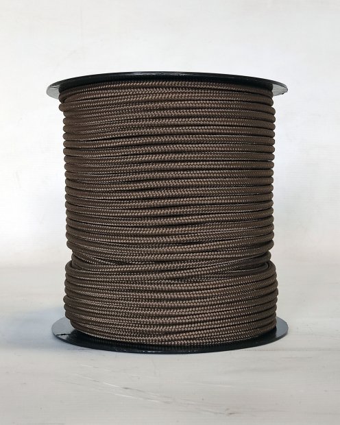 Corde tambour djembé renforcée PES 5 mm Marron 100 m