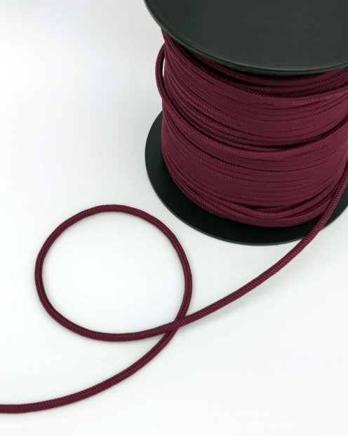 Corde djembé renforcée PES 6 mm Bordeaux 100 m