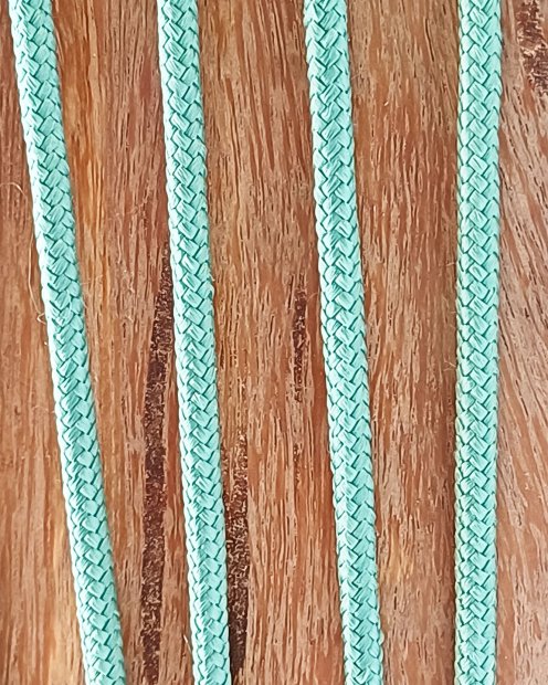 Corde tambour djembé renforcée PES 5 mm Sauge 20 m