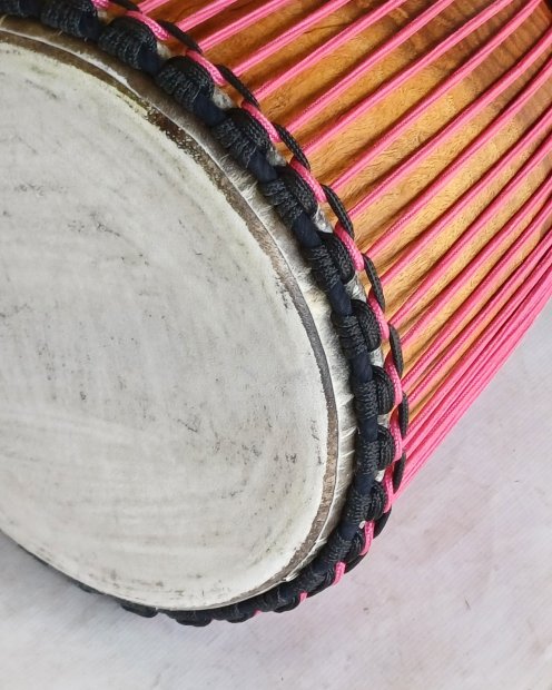 Corde renforcée pour tambour djembé 5 mm Framboise 100 m