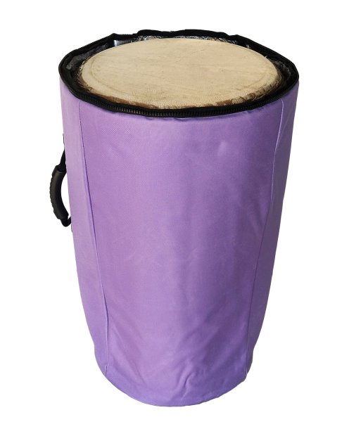 Housse djembé Percussion Africaine XL Mauve