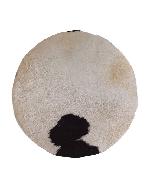 Peau de vache semi-épaisse avec poil pour tambour dunun L