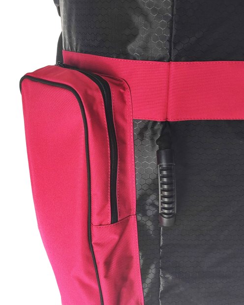 Housse de djembé professionnelle Percussion Africaine Premium XL Rouge