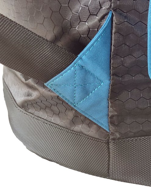 Housse de djembé professionnelle Percussion Africaine Premium Bleu XL