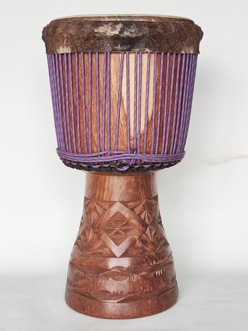 Djembé de Guinée en guéni (bois de balafon) - Djembe qualité supérieure