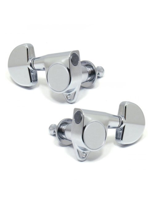 Mécaniques accordage pour kora ngoni Chrome