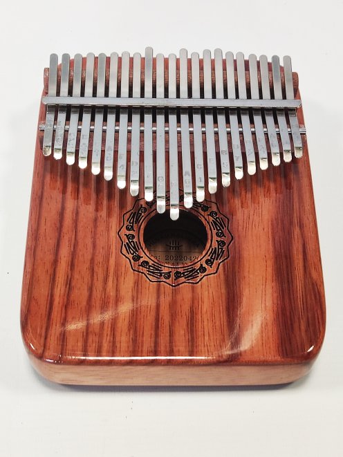 Meilleur kalimba Top creux 21 lames Palissandre rouge
