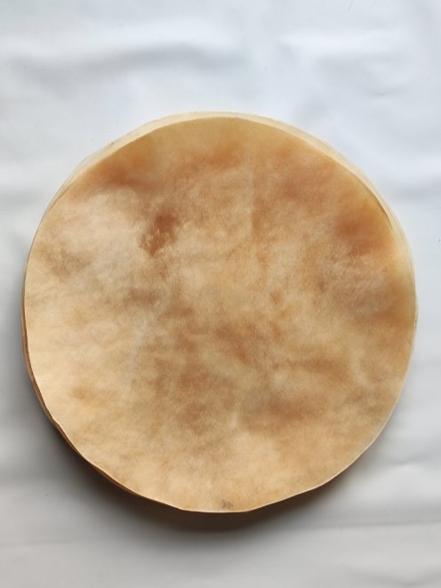 Grande peau de vache sans poil pour tambour djembé percussion