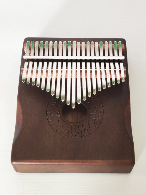 Éco-kalimba pas cher 21 lames Marron