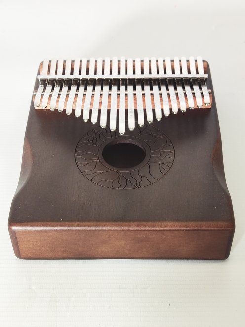 Éco-kalimba pas cher 21 lames Marron