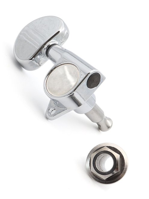 Mécaniques accordage pour kora ngoni Chrome