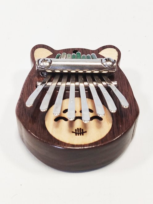 Kalimba enfants 8 lames Totoro Noyer