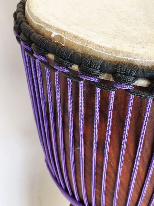 Corde tambour djembé renforcée PES 5 mm Violet 20 m