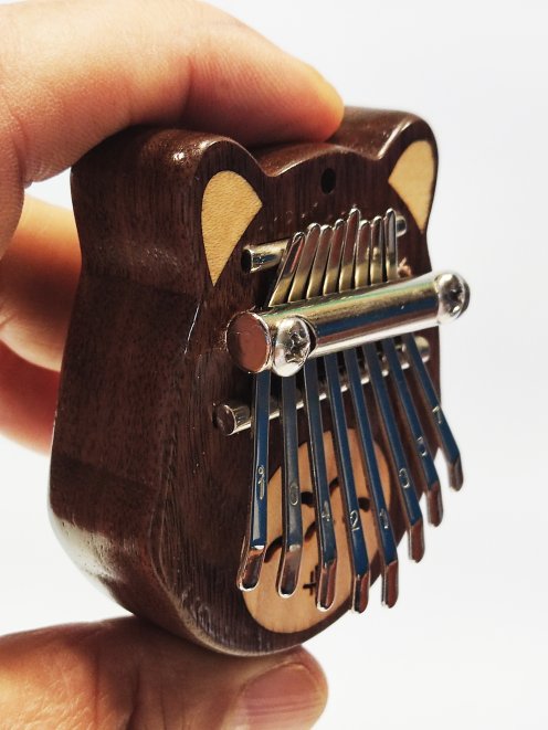 Kalimba enfants 8 lames Totoro Noyer