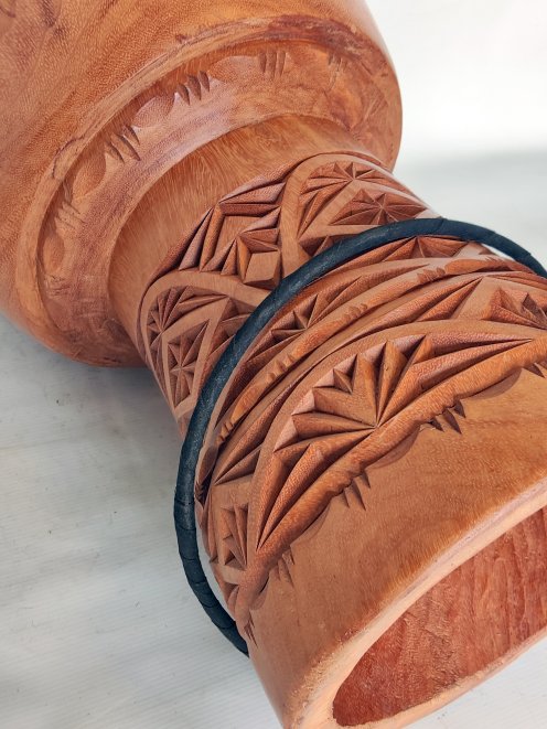 Fût de djembe haut de gamme - Fût djembé Guinée Top 6631