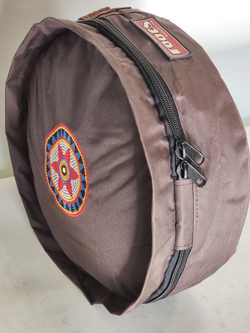 Sac à dos pour tambour de chamane - Housse tambour chamanique Roots Percussions 14″