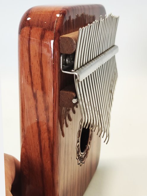 Meilleur kalimba Top creux 21 lames Palissandre rouge