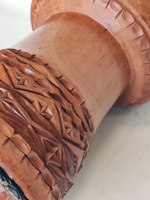 Fût de djembé de Guinée en linké - Djembe haut de gamme