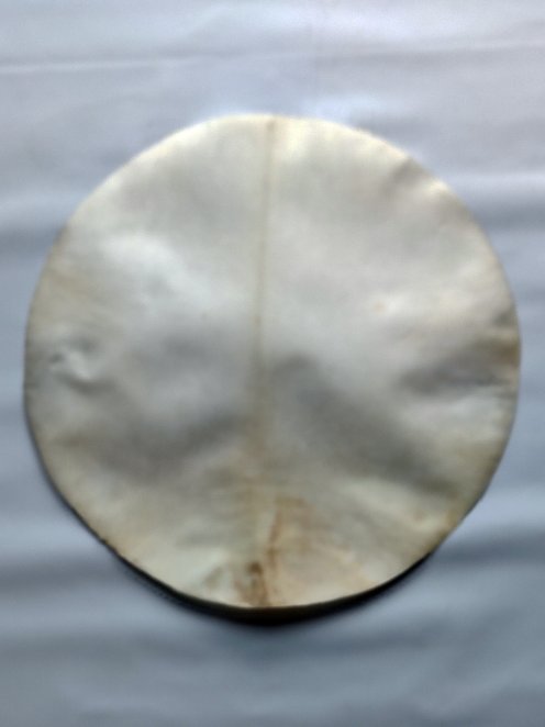 Très grande peau d'élan rasée épaisse pour tambour djembé percussion