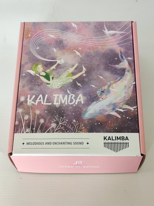 Éco-kalimba pas cher 21 lames Acajou