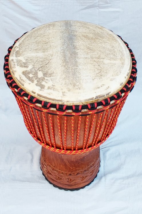 Djembé de Guinée en linké - Djembe haut de gamme