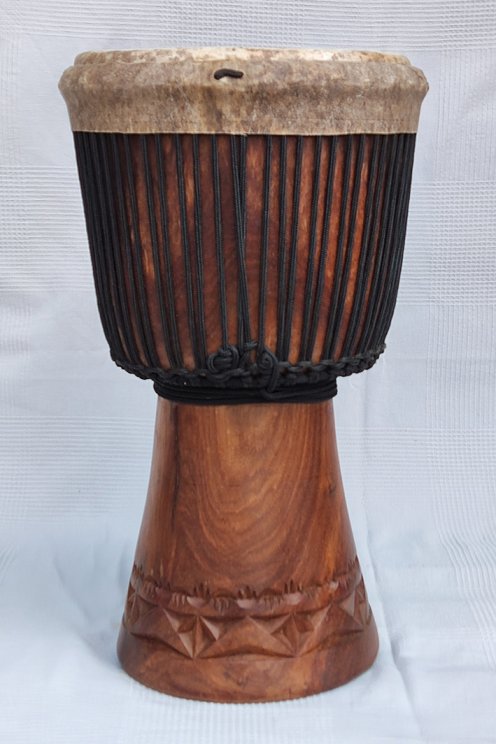 Djembé de Guinée en guéni (bois de balafon) - Djembe qualité supérieure